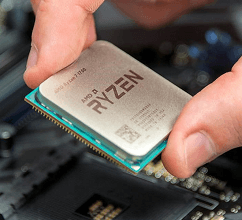 Установка процессора