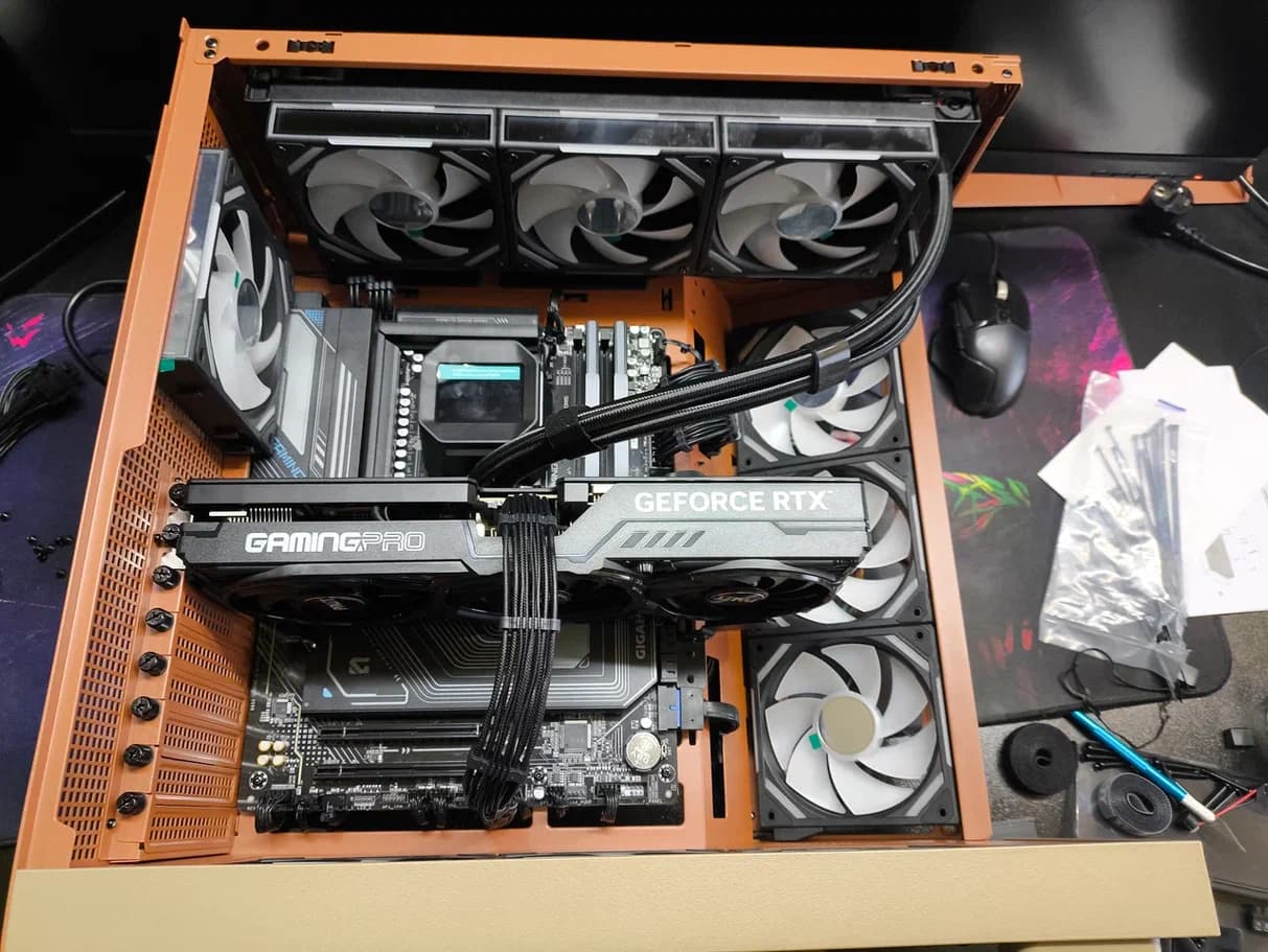 Организация кабель-менеджмента и системы охлаждения